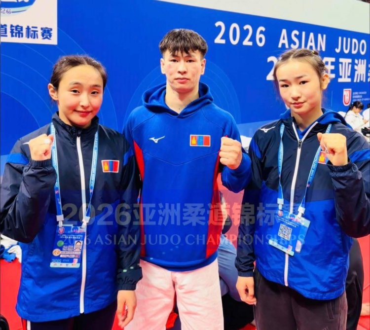 Монголын жүдочид Ази тивдээ тэргүүлж эхэллээ