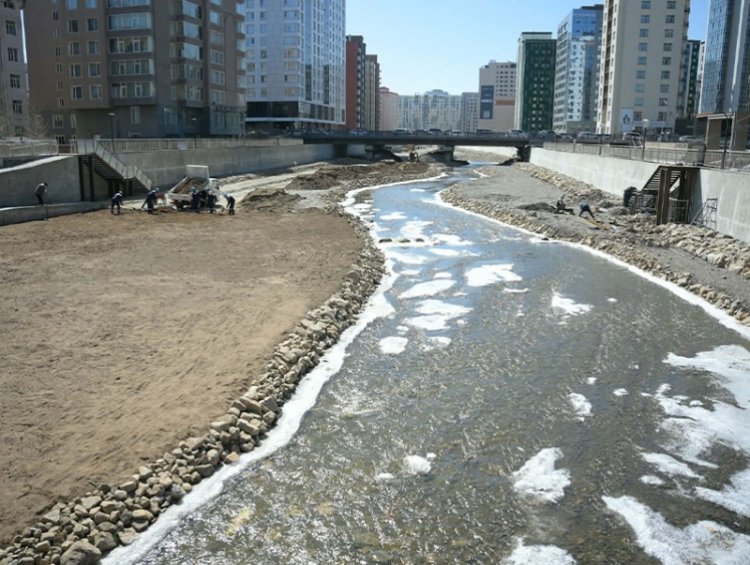 Сэлбэ голын гадна тохижилтын ажил 60 орчим хувьтай үргэлжилж байна