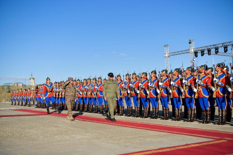 Зэвсэгт хүчний марш тусгай бэлтгэлийн цогцолбор тэмцээний нээлт боллоо