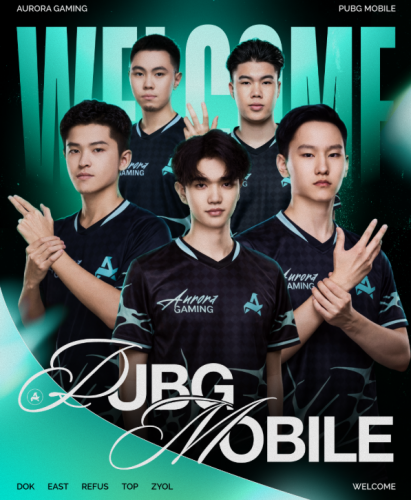Aurora Gaming Монголын шилдэг бүрэлдэхүүнтэйгээр PUBG Mobile төрөлд нэгдлээ